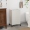 Laundry Hamper with Wheels,Metal Wire Frame Rolling Laundry-100L Dirty Clothes